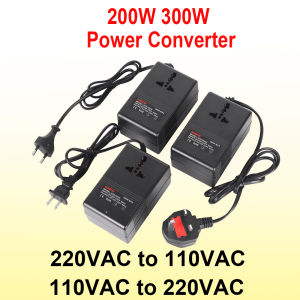 200W 300W Voltage Converter 220V To 110V Transformer Step Down Transformer Voltage Converter Travel Adapter 110VAC to 220VAC