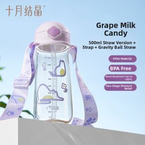 SHI YUE JIE JING | Pregnancy Maternity PP-SU Measuring Cup Straw Design