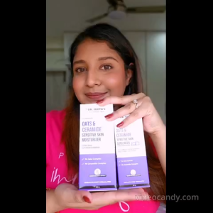 Dr. Sheths Oats & Ceramide Sunscreen | SPF 50+ PA++++ | Oil-Free Sunscreen For Sensitive Skin 50g