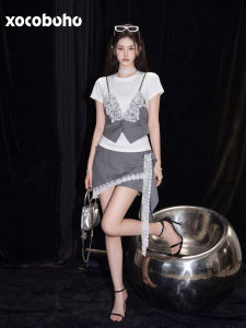 xocoboho | Chic Unique High-end Design Gray 3-Piece Set