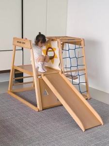 AVDAR | Childrens Indoor Playset Climbing Frame with Slide and Swing for Sensory Training
