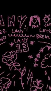 LANY SHIRT - DOODLE HAND DRAWN FRONT AND BACK FAN ART tshirt oversized printed Philippine concert fans support pure cotton T-shirt Cod