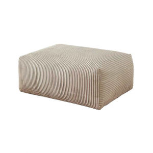 French Style Normcore Small Apartment Corduroy Fabric Sofa Log Cream Style Tofu Block Free Combination Sofa Can Be Set