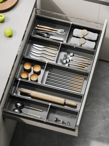 DOOPO | Kitchen Cutlery Organizer Drawer Insert