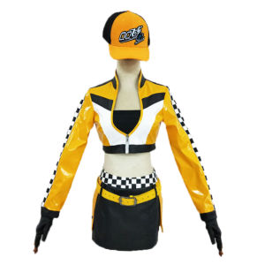 QQ Fly Car Cosplay Racing Suit Womens Costume Sister Costume Play Game Origin Cute Style Stock Available Purple Dance Brand