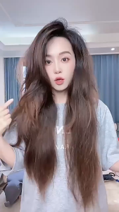 Electric Straight Hair Comb Iron Brush Wireless 2 in 1 Hair Straightener and Curler USB Charging Portable Hair Comb