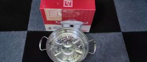 STIANLESS STEEL STEAM POT  Pot cover  Steamed tablet  Pot body