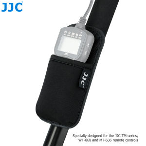 JJC | JJC Camera Remote Cotrol Holder Strap on Tripod Equipment Mounting Strap for Remote Control Holder For 18650 Battery