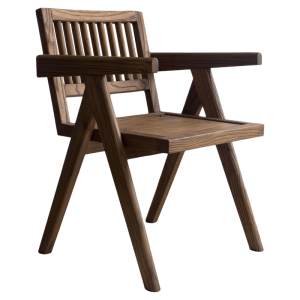 Zen Style Wooden Chandigarh Designer Chair
