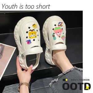 NQshop ใหม่สูงผ่านร้าน รองเท้าแตะหัวโต ดีไซน์สวยสวมใส่สบายเท้า ดีเทลหลายชั่วโมง แถมฟรีชุดตัวติดการ์ตูนสุดคิ้วท์