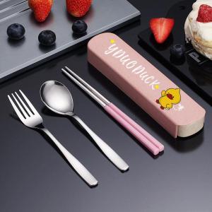 Yisheng | Portability Single User Utensil Set Three Pieces