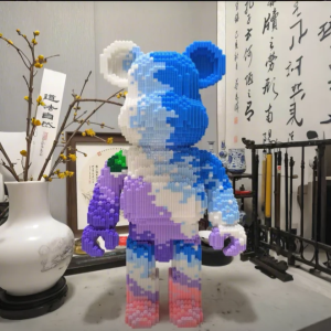 Large Size Violent Bear Building Blocks Handmade Intellectual Toys Stress Relief High Difficulty Adult Creative Living Room Decorations