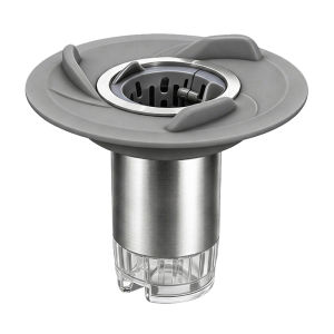 WONREFACT | Anti-odor Stainless Steel Large Diameter Hair Filter Drain Cover
