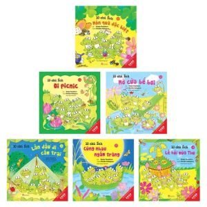 Combo Ehon Nhật Bản: 10 Chú Ếch (Từ Tập 13 Đến Tập 18) - 6 Cuốn