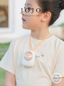 Portable Neck Fan USB Charging Handheld Cute Large Wind Student Friendly Digital Accessory JOJOS L. PD.north