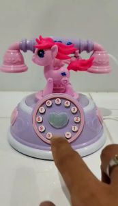 Mainan Anak Little Pony/ Mainan telepon Kring Music Liitle pony