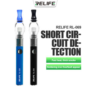 RELIFE RL-069 Rosin Atomizer Rosin Flux Pen USB Charging Welding Pen No Need Soldering Iron Phone PCB Short Circuit Detector