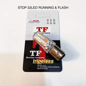 Bohlam Lampu Stop belakang LED Running & Flash Beat Mio Soul J M3 Fino Genio Vario Scoooy Jupiter Xeon Xride