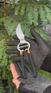 MYDIYHOMEDEPOT - WELLOO Heavy Duty 8" Pruning Shears Garden Shears Cutter Garden Scissor Snip / Tree Trimmers Hedge & Garden Shears Clippers for Plants Gardening Trimming Garden Tools / Gunting Pokok