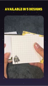 Batman Themed Notepads - 35/50/70 with Cover
