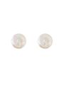 Elegant 925 Silver Pearl Cluster Earrings for Women High-End French Style Versatile Accessories with Quality Craftsmanship. 