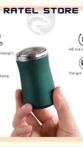 Máy cạo râu cạo siêu nhanh nhỏ gọn trong túi cầm chắc tay tiện lợi khi du lịch di chuyển Pin dùng đến 2 tuần chống nước