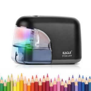 EAGLE | Máy Mài Bút Chì Điện EAGLE 5S Máy Mài Tự Động Nhanh Có Đèn LED Nhiều Màu Sắc Dành Cho Bút Chì Hình Tam Giác Lục Giác Tròn 6-8mm