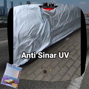 COVER SARUNG BODY COVER UNTUK MOBIL AVANZA WARNA SILVER OUTDOOR / PENUTUP MOBIL SEGALA CUACA Waterproof / Anti Air Aksesories Mobil Bisa COD
