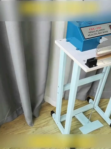 Sealer Fre-500/400 foot operated sealing machine Foot Pass-through Pedal Sealing Machine Plastic Bag Shrink Film Sealing and Cutting Machine Film Plastic-Envelop Machine Packaging