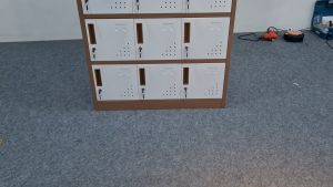 Acero Furniture - Lemari Loker 18 Pintu Serbaguna Full Besi Metal AC LS 318