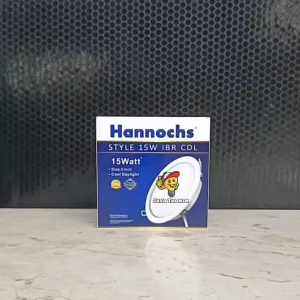 Lampu LED Plafon downlight Hannochs STYLE 15 Watt IBR CDL Cahaya Putih SNI Original