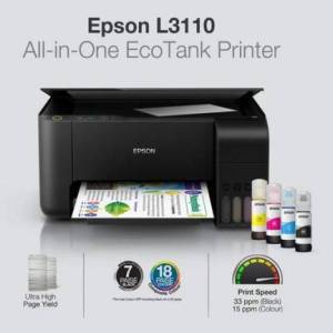 Printer epson l3110 print scan copy second berkualitas