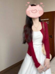 French Style White Strapless Long Dress Set Beach Vacation Theme Spring Autumn New Korean Style Womens Clothing Cotton Blend