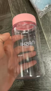 กระบอกน้ำ NASHI ขวดเล็กขนาดพกพา แก้วน้ำน่ารักมินิมอล มีบอกปริมาณ 150 ml. / 300 ml.