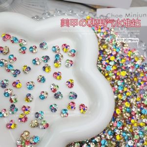 Schwarzkopf Colorful Diamond Nail Art Finished Product Summer Candy Soda Dopaamine Nail Ball  Nail Decoration
