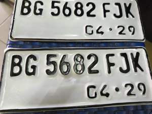 PLAT MOTOR FONT TERBARU ATAU LAMA