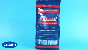 Bột khử khuẩn Cloramin B vệ sinh làm sạch nước nhà cửa chuồng trại - Túi 1 kg