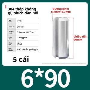 BAIRUITE | Chốt Lò xo Inox 304 M1.5-M12
