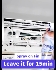 Aircon Cleaner Foam Spray | Anti-Bacterial & Odour Removal | Deodorising Air Conditioner Cleaner