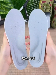 พื้นรองเท้า ดับกลิ่น ดูดซับเหงื่อได้ดี นาโนต้านเชื้อแบคทีเรีย นุ่มสบาย