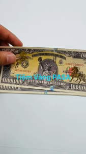 Tiền 1 Triệu USD Con Ngựa May Mắn Lưu Niệm Lì Xì Tết Bính Ngọ  có Bảo An tặng bao lì xì