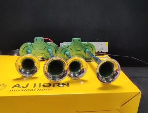 2 Pcs - Jet Inoue Yankee Dual Electric Horn 12V and 24V Available for all Cars Trucks Motorcycle