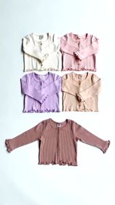 BOHOPANNA - NAOKILOE- CROP RUFFLE CARDIGAN - Cardigan Anak Perempuan 1-4y