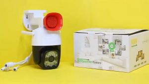 5MP Wifi Camera กันน้ำได้ ความละเอียด V380 CCTV กล้องวงจรปิด wifi 360 5ล้านพิกเซล 2K outdoor สีเต็ม IP Camera ประกัน1ปี