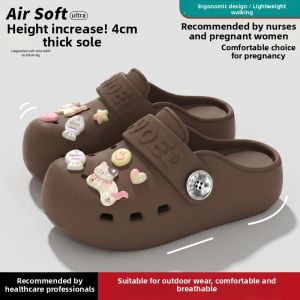 BUYANGSI | Thickened Heel Slip-resistant Vintage Two-wear Sandals