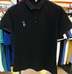 Áo Thun Nam Tay Ngắn Mùa Hè Mỏng Cổ Polo Màu Trơn Ôm Vừa Vặn Thời Trang Đa Năng Thường Ngày Chất Liệu Cotton Pha Trộn