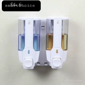 Soap Dispenser Sabun Cair Tempat Shampoo Single Touch Pump Rak sabun Kamar Mandi 1 Tabung