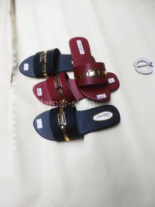 sandal teplek wanita model terbaru plat gesper tengah pariasi perempuan kekinian NEW COD real pikctr