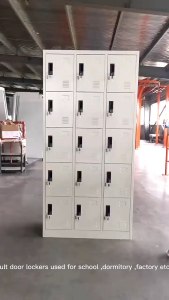 JERSEY C12TS-Beige Locker Cabinet 12 Doors