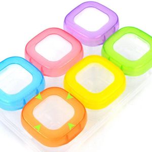 6pcs Penyimpanan Mpasi Bayi / Wadah Mpasi Bayi / Baby Food Container/Tempat Penyimpanan Makanan BPA Free